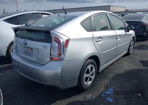 2014 Toyota Prius Three from USA, damaged, VIN JTDKN3DU6E1747743